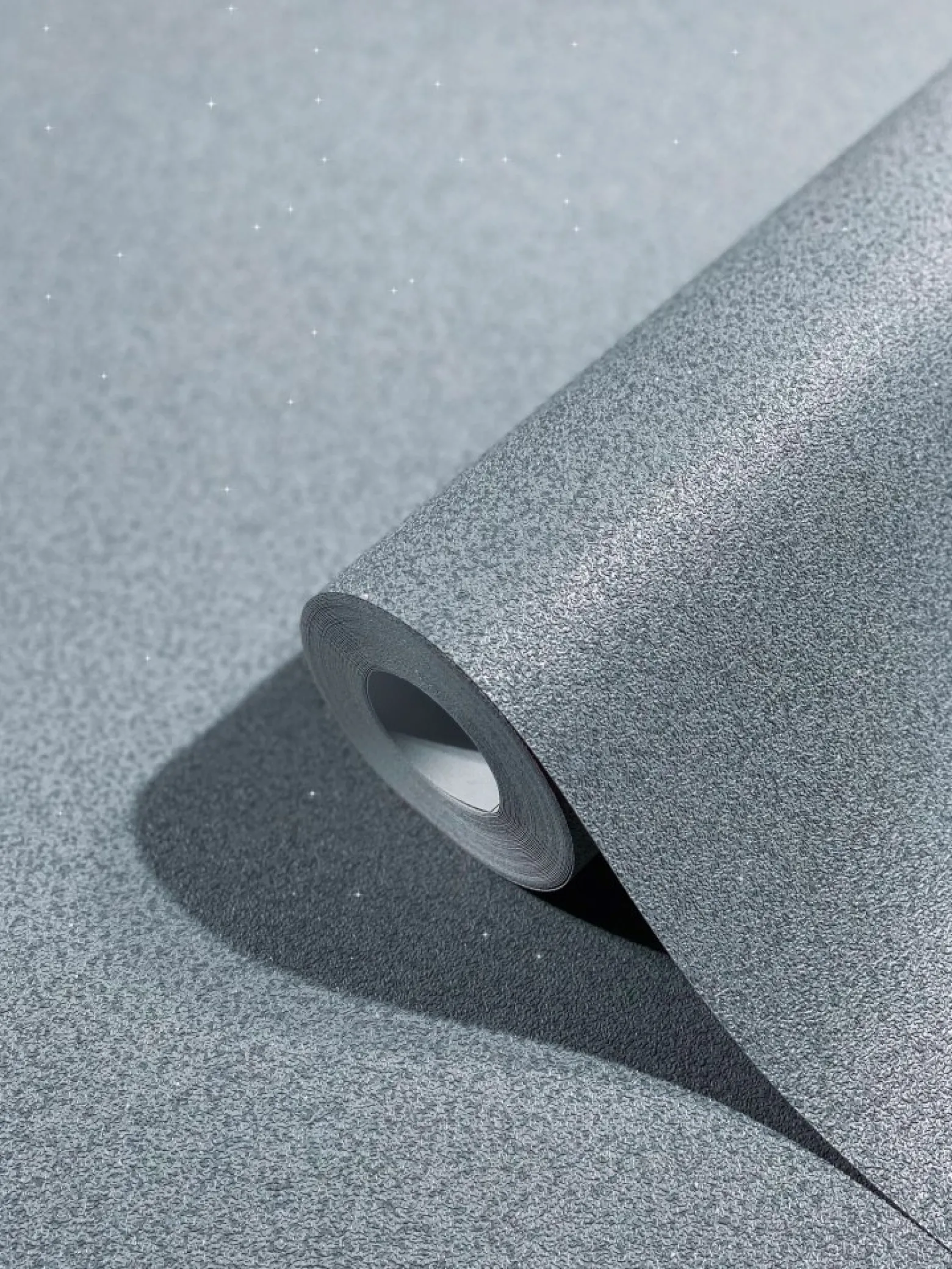 Vliestapete Uni Glitzer silber Marburg 32730