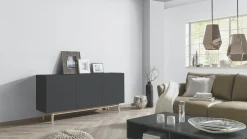 Vliestapete Uni grau 10072-31