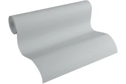 Vliestapete Uni grau AS Creation 3091-36