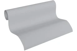 Vliestapete Uni grau AS Creation 3533-20