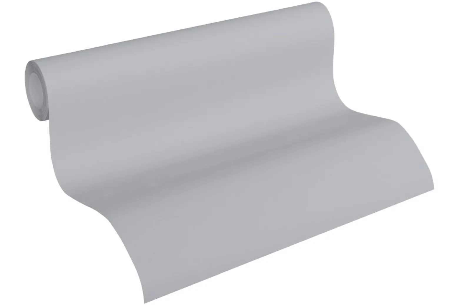 Vliestapete Uni grau AS Creation 3533-20