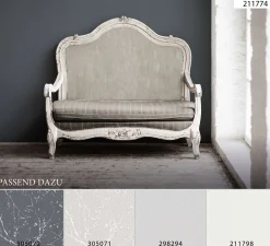 Vliestapete Uni grau Elegance AS Creation 2117-74