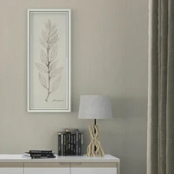 Vliestapete Uni Holzoptik Struktur Weiß Beige 35359