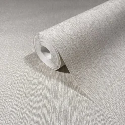 Vliestapete Uni Holzoptik Struktur Creme Beige 35351