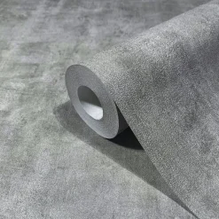 Vliestapete Uni Industrial Betonoptik Dunkelgrau 81614
