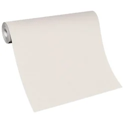 Vliestapete Uni Linien Creme Grau Glitzer 10281-38