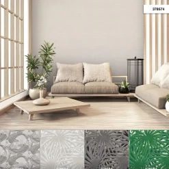 Vliestapete Uni Meliert beige braun 37857-4