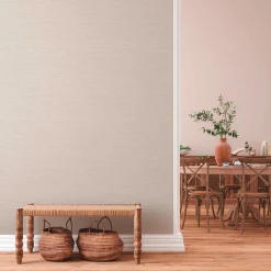 Vliestapete Uni Meliert beige braun 37857-4