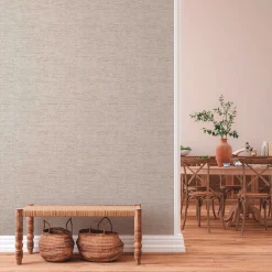 Vliestapete Uni Meliert beige gold Metallic 37857-2