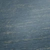 Vliestapete Uni Meliert blau silber Metallic 37857-6