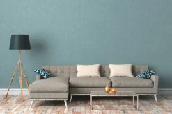 Vliestapete Uni Meliert blau AS Creation 38024-3