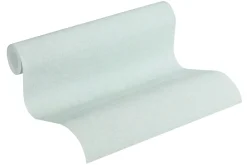 Vliestapete Uni meliert blau grün beige 37430-2