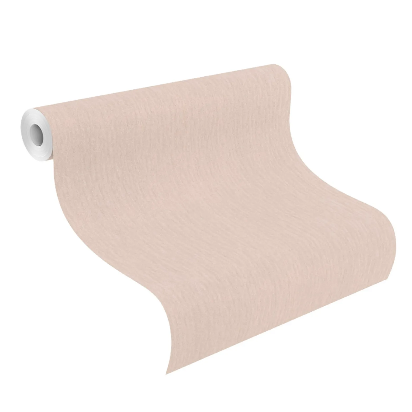 Vliestapete Uni Meliert Einfarbig rosa Rasch 570021