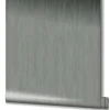 Vliestapete Uni Meliert Grau Metallic 85760