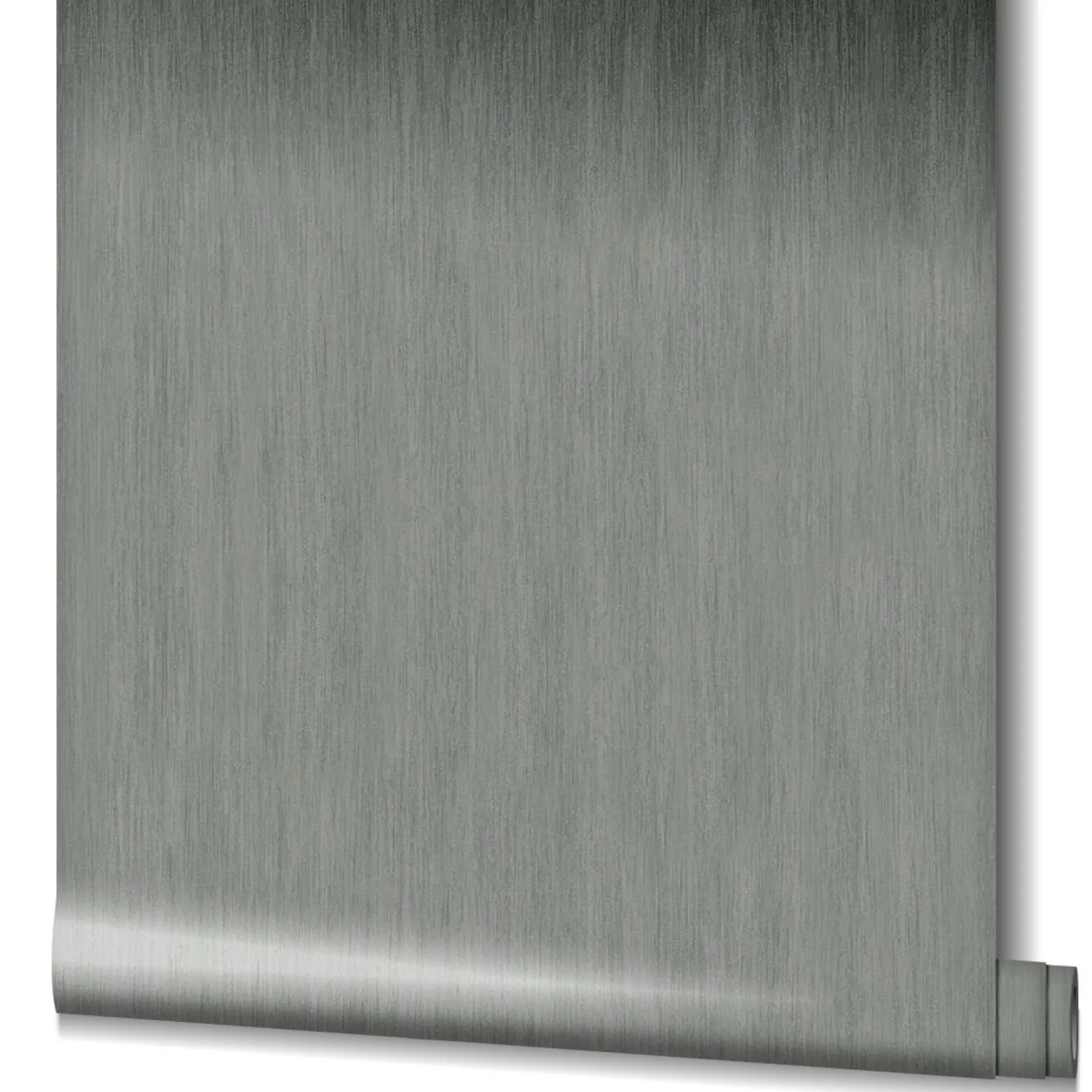 Vliestapete Uni Meliert Grau Metallic 85760