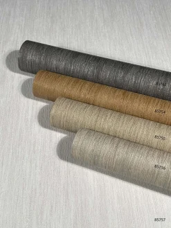 Vliestapete Uni Meliert Greige Metallic 85756