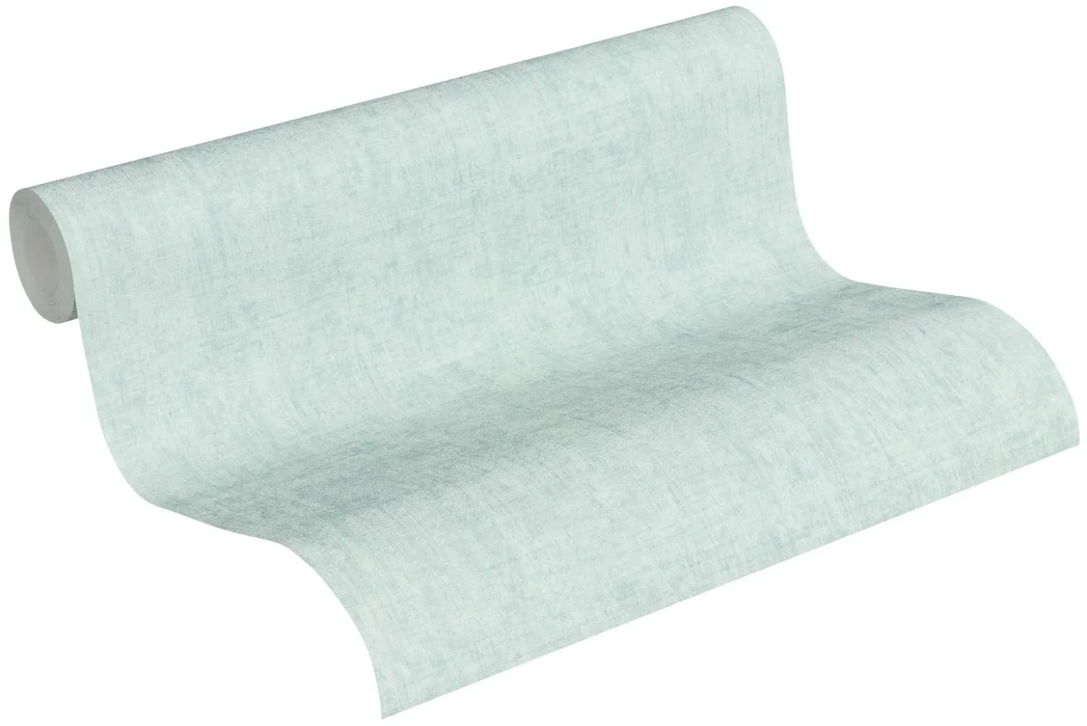 Vliestapete Uni meliert hellblau 37334-5