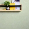 Vliestapete Uni meliert hellgrün weiß 37334-2