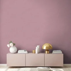 Vliestapete Uni Meliert Struktur Lila Rosa 39353-9