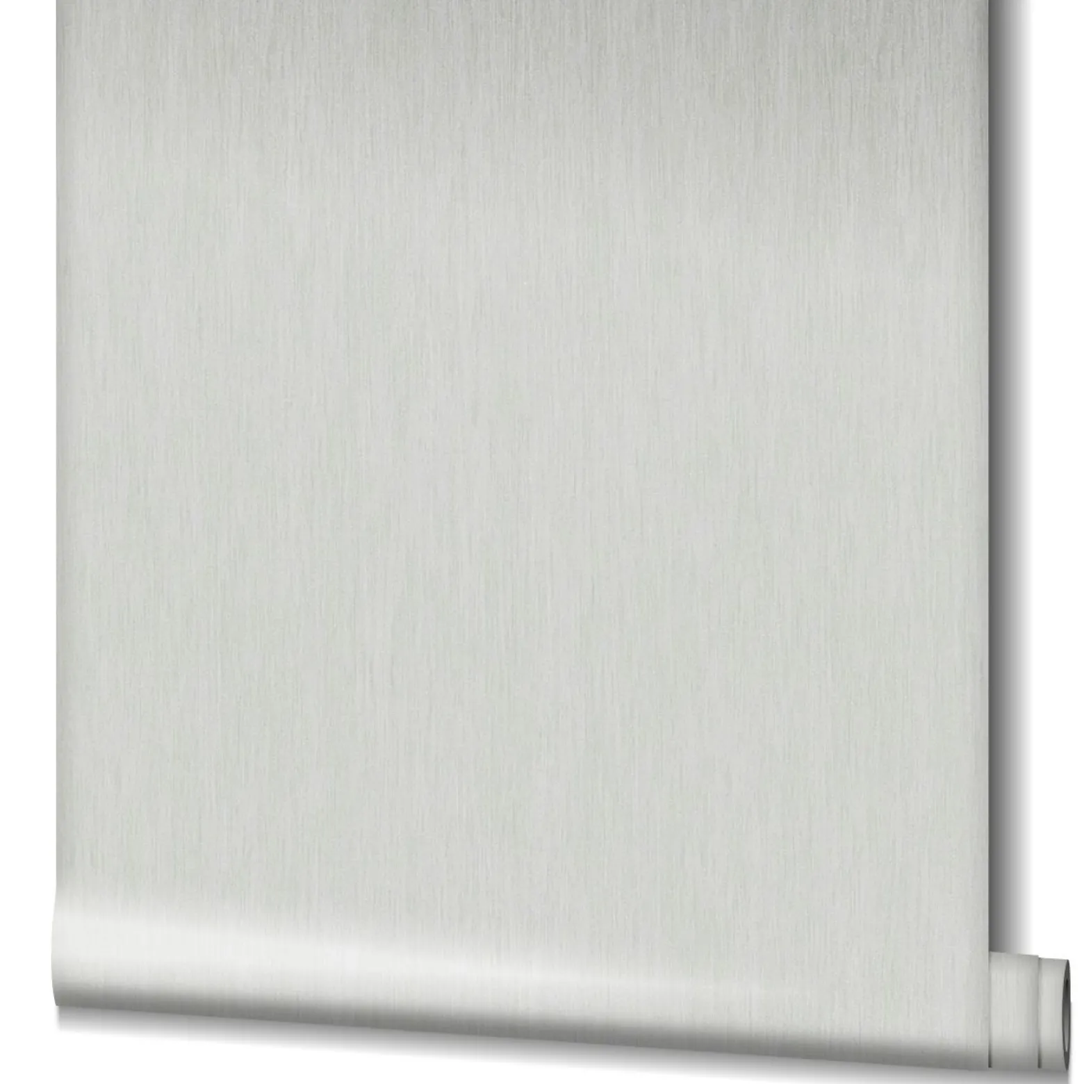 Vliestapete Uni Meliert weiß-grau silber metallic 85758