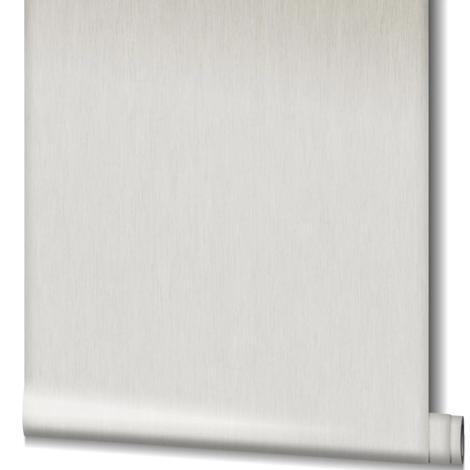 Vliestapete Uni Meliert Weiß Metallic 85761