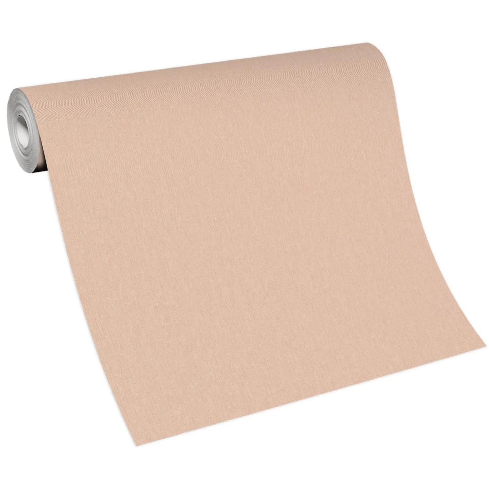 Vliestapete Uni Modern Textil Optik Rosa 10393-23