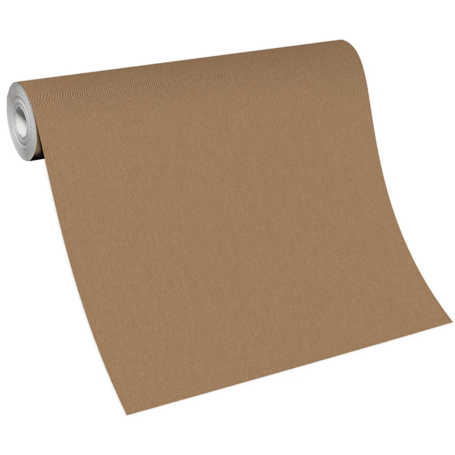 Vliestapete Uni Modern Textil Optik Braun 10393-20