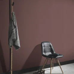 Vliestapete Uni Modern Textil Optik Braun Rot 10393-21
