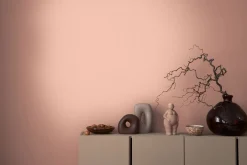 Vliestapete Uni Modern Textiloptik Apricot 3958-18