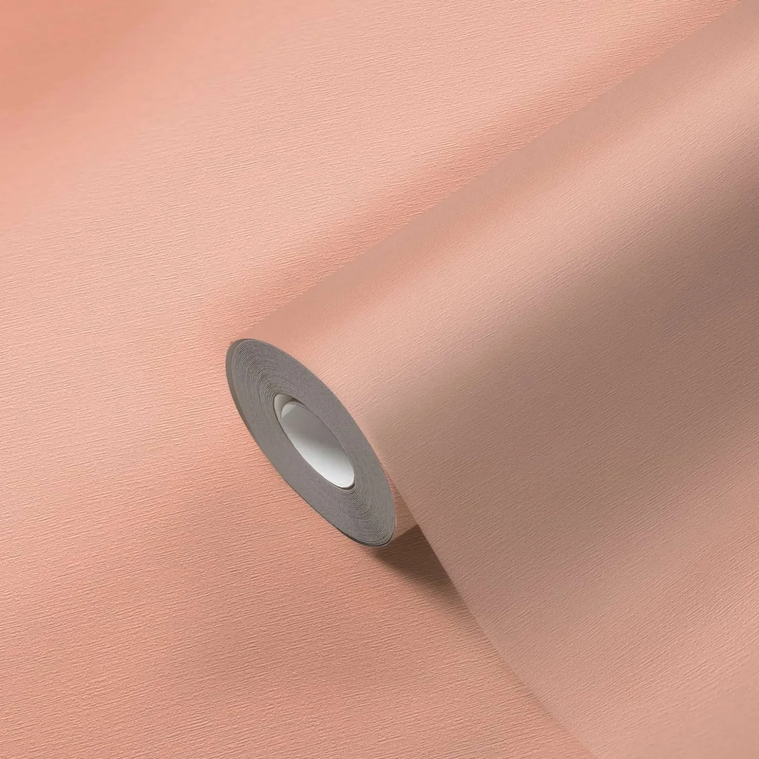 Vliestapete Uni Modern Textiloptik Apricot 3958-18