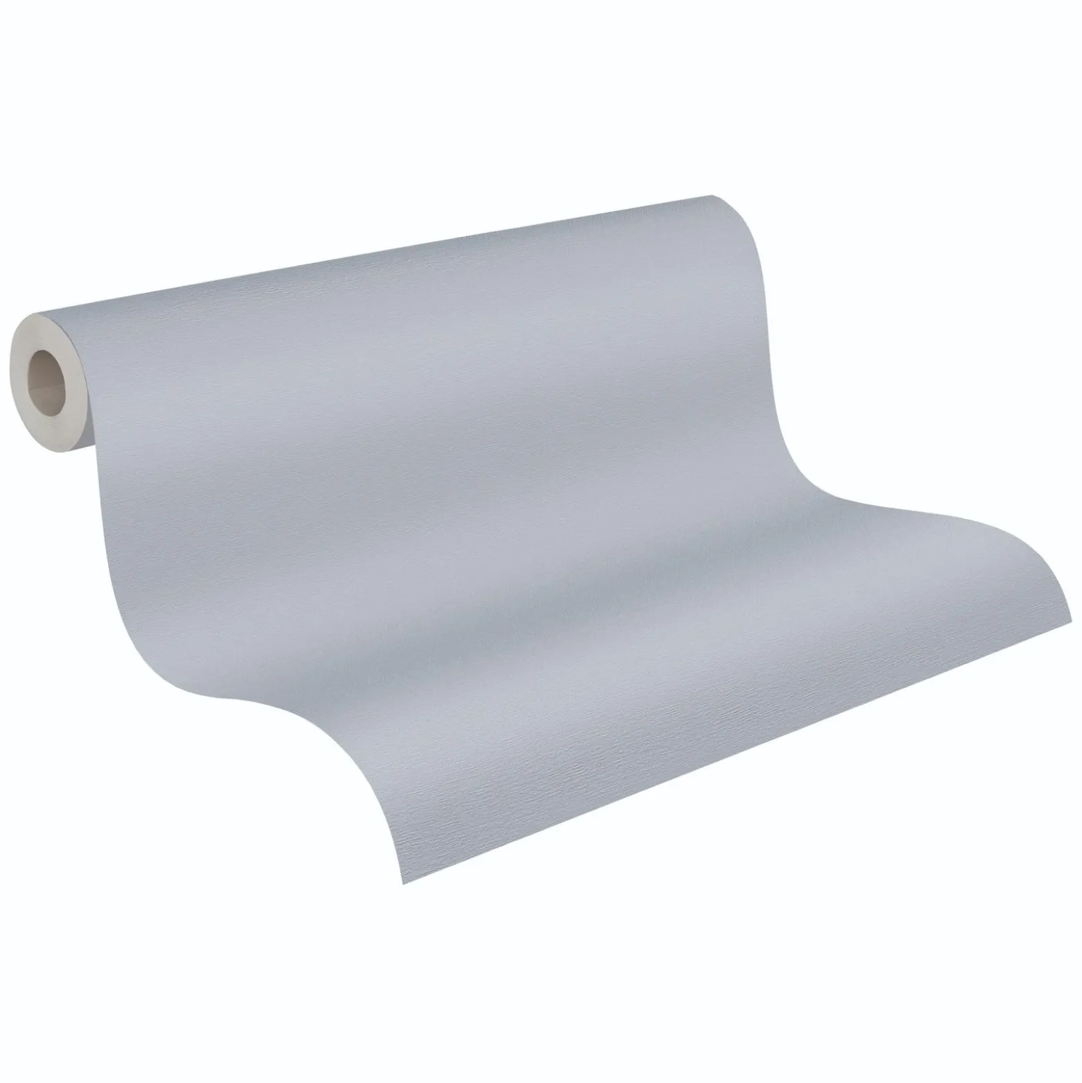 Vliestapete Uni Modern Textiloptik Grau 3957-40