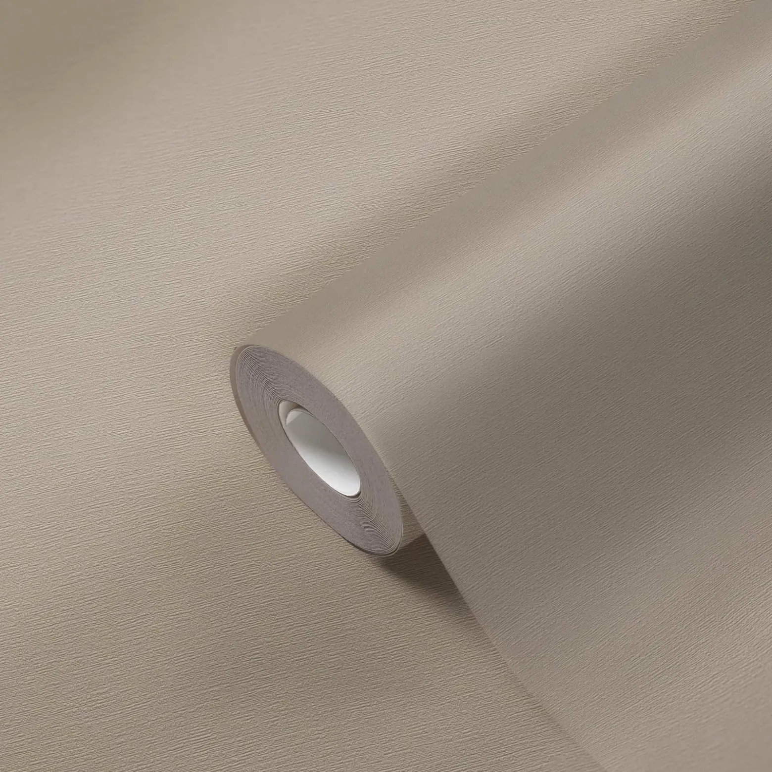 Vliestapete Uni Modern Textiloptik Beige Grau 3957-88