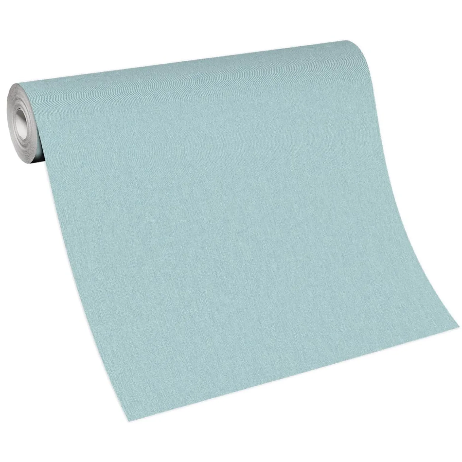 Vliestapete Uni Modern Textil Optik Blau 10393-18
