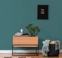 Vliestapete Uni Modern Textiloptik Blau 3957-64