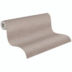 Vliestapete Uni Putzoptik Beige Grau Metallic 79201-8