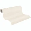 Vliestapete Uni Putzoptik Creme Beige Metallic 79201-2