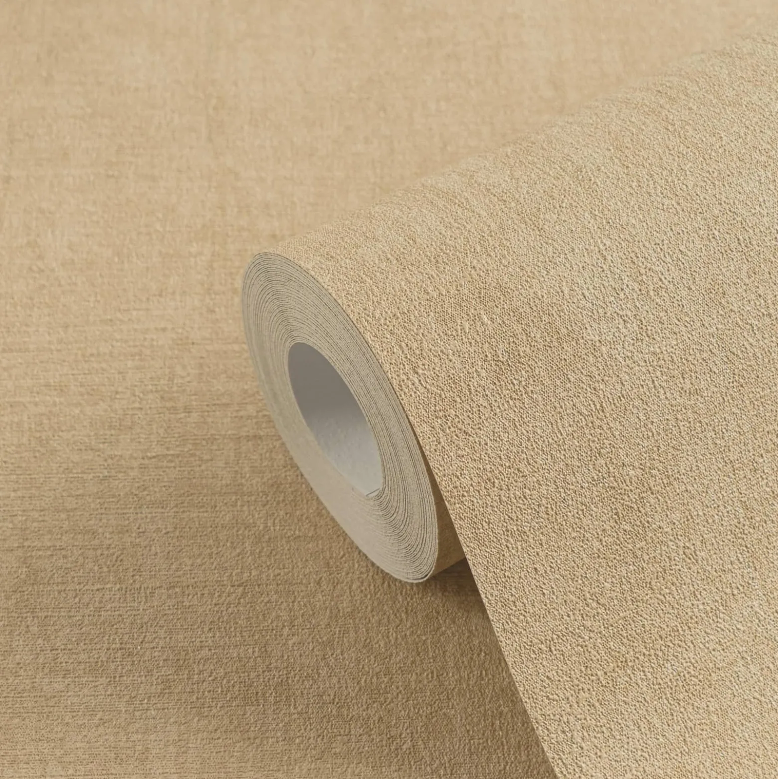 Vliestapete Uni Putzoptik Shabby Beige Braun 79044-3