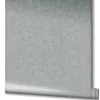 Vliestapete Uni Putz Optik Struktur Blau Grau 34523