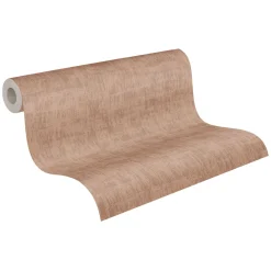 Vliestapete Uni Putz Struktur Rosa Metallic 39504-1