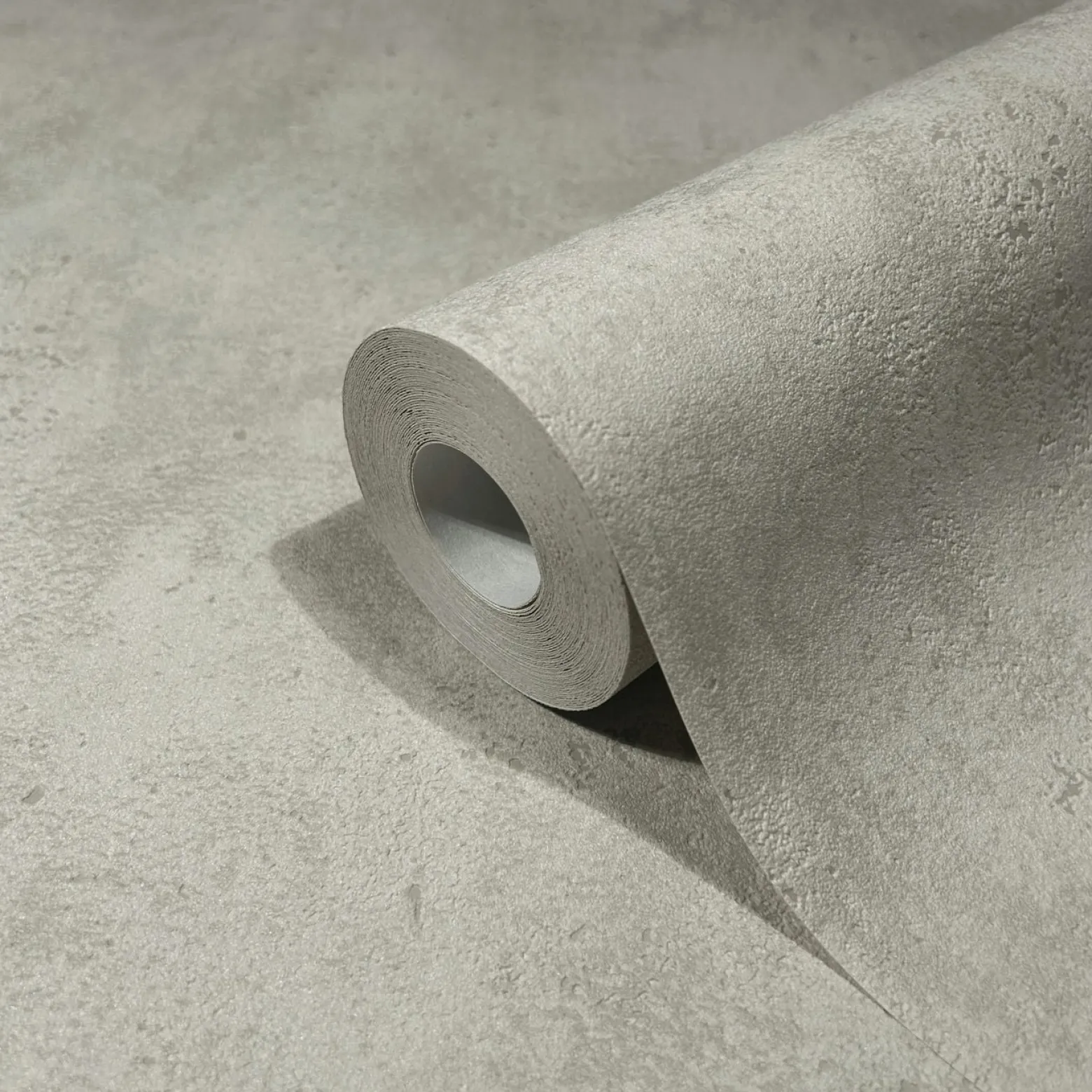 Vliestapete Uni Putz Struktur Beige Grau 82399