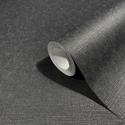 Vliestapete 34031 Uni Schwarz Marburg Habitat