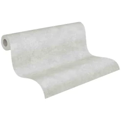 Vliestapete Uni silber-grau 37654-3