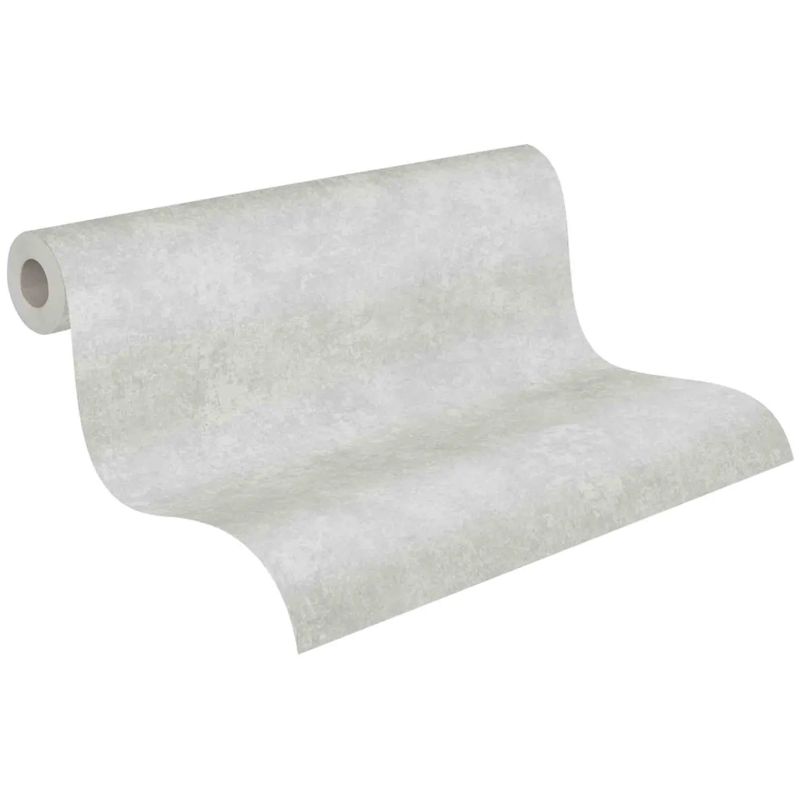 Vliestapete Uni silber-grau 37654-3
