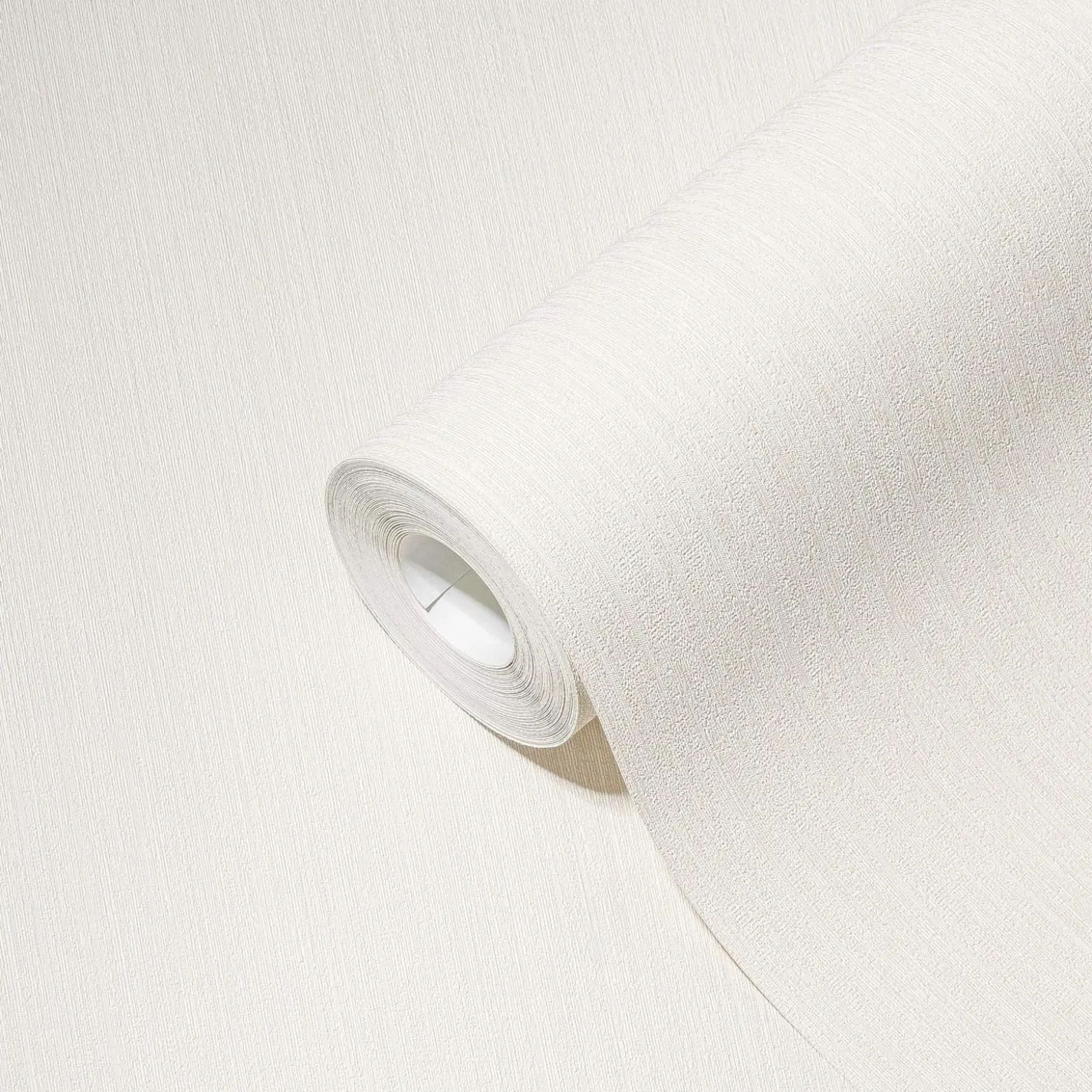 Vliestapete Uni Streifen Struktur creme 38098-1