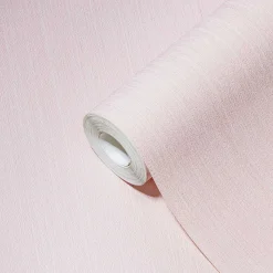 Vliestapete Uni Streifen Struktur rosa 38098-4