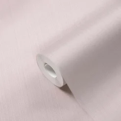Vliestapete Uni Streifen Struktur rosa 38098-4