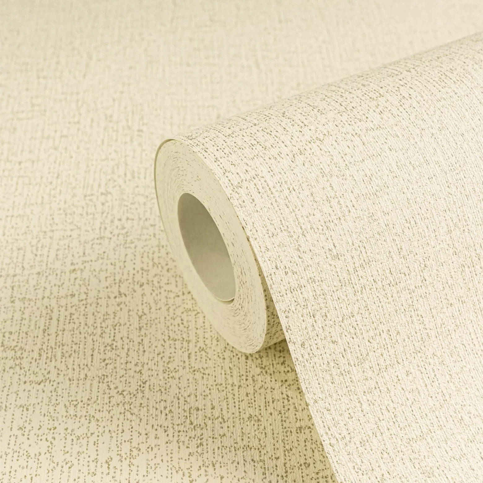Vliestapete Uni Struktur Beige Gold Metallic 79065-1