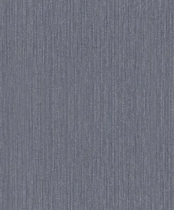 Vliestapete Uni Struktur blau-grau metallic 32741