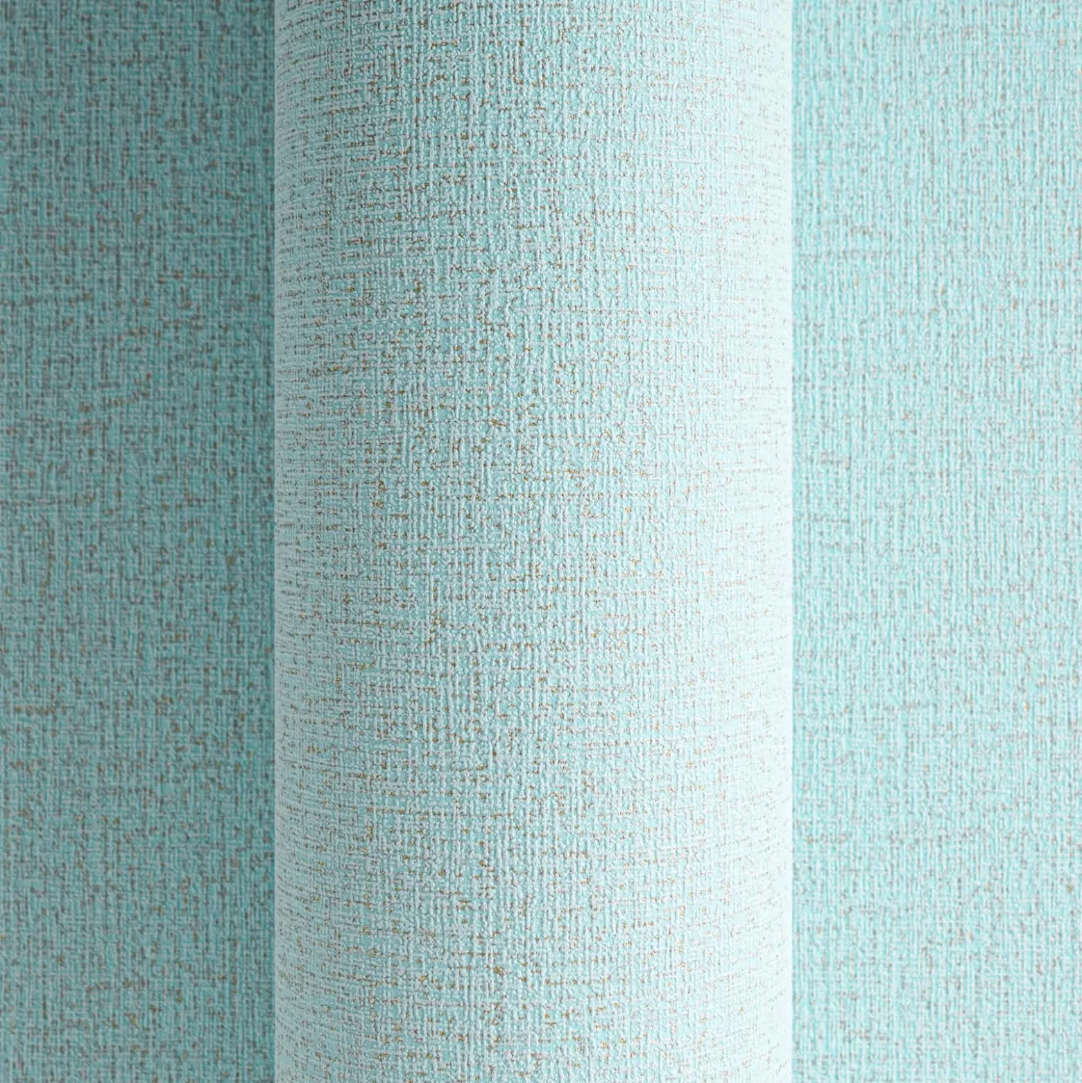 Vliestapete Uni Struktur Blau Gold Metallic 79065-4