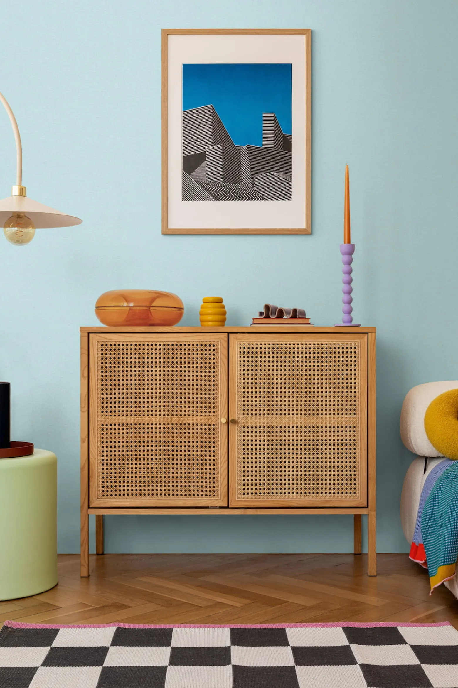 Vliestapete Uni Struktur Blau Gold Metallic 79065-4